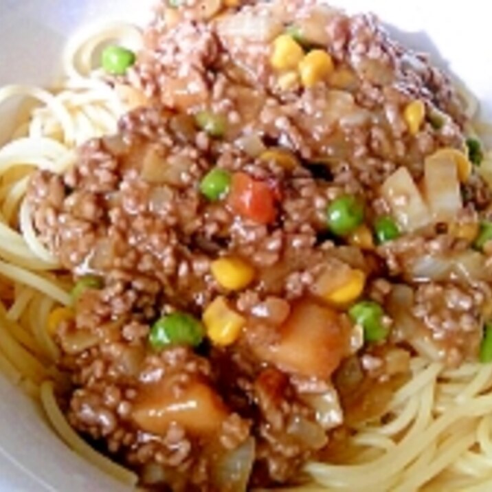 レトルトカレーとひき肉でパスタ レシピ 作り方 By れいらん6425 楽天レシピ レトルトカレーとひき肉でパスタ レシピ 作り方 By れいらん6425 楽天レシピ